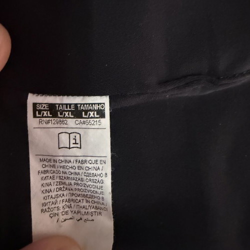 Nike neck warmer like new, black and grey