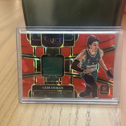 Panini Select 2025-26 Cedi Osman Red Patch Card Panathinaikos new