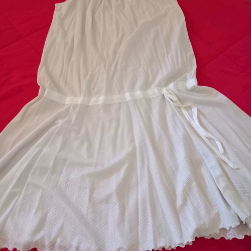 Dress white summer like new, size S