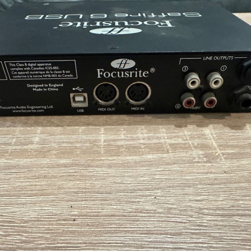 Focusrite Saffire 6 USB audio interface