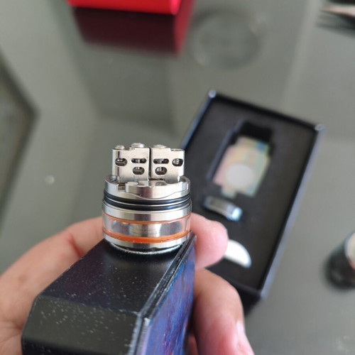 VooPoo Drag Mod with Augvape Druga Rda and Geek Vape Peerless Rda used