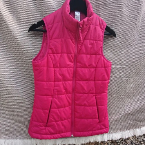 Quechua sleeveless jacket like new, pink, size S