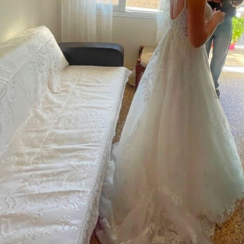 Justin Alexander Sincerity wedding dress ivory