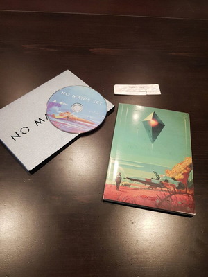 No Man's Sky press kit used for PS4, rare