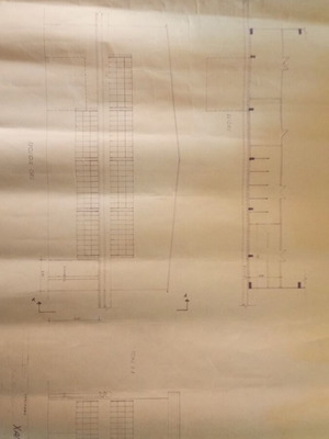 Architectural plan Chalyvourgiki S.A. used, scale 1:100