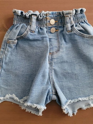 Παιδικό τζιν σορτς Zara κορίτσι σαν καινούργιο, 1,5 ετών 80cm