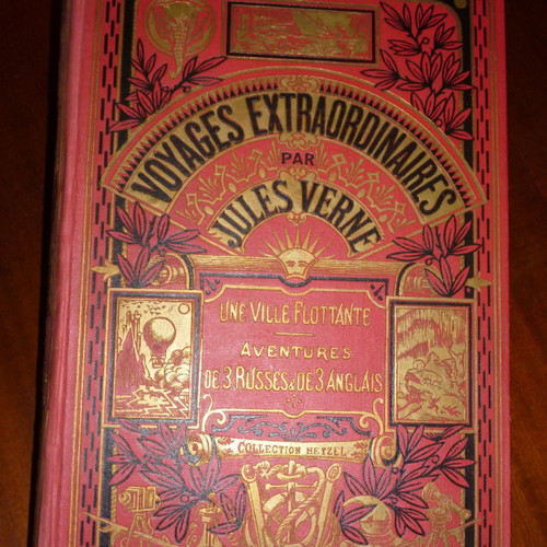 Voyages Extraordinaires par Jules Verne used 1926 French book