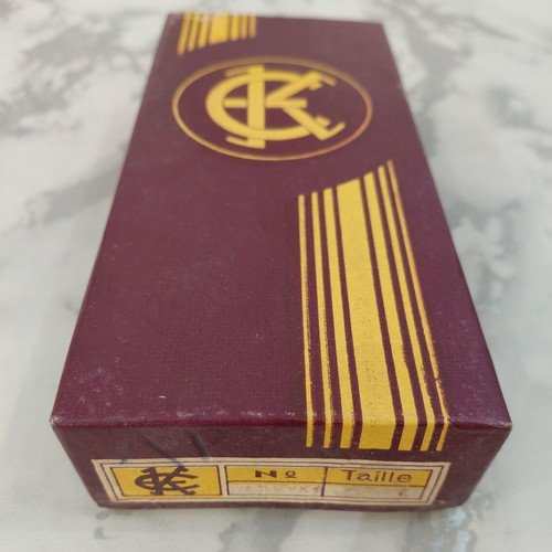 Vintage children's sock paper box used, 1960s