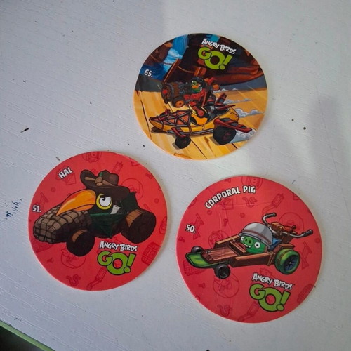 Chipicao Angry Birds Go! 2015 caps like new