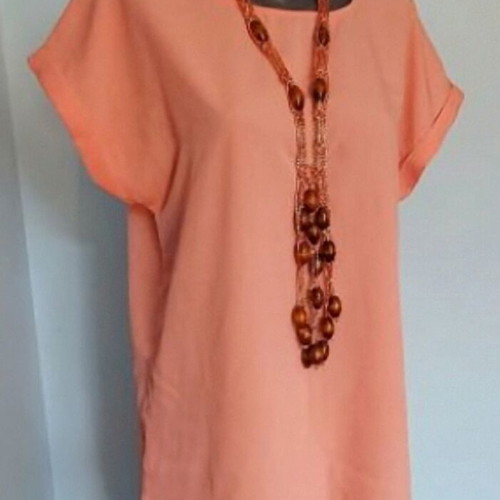 Soyaconcept women's tunic like new, peach color, XL-XXL