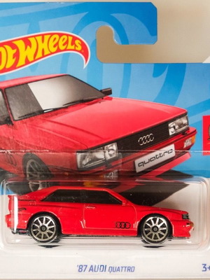 Hot Wheels 87 Audi Quattro καινούργιο