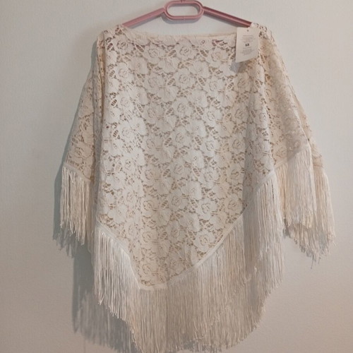 Summer scarf with fringes new