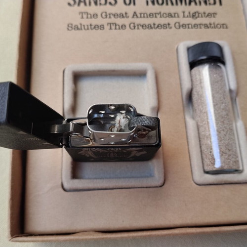Zippo D-Day 60th Anniversary Collectible Set like new