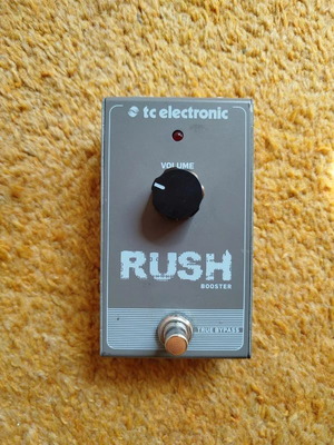 Tc electronic Rush Booster used with Clean Boost 20dB