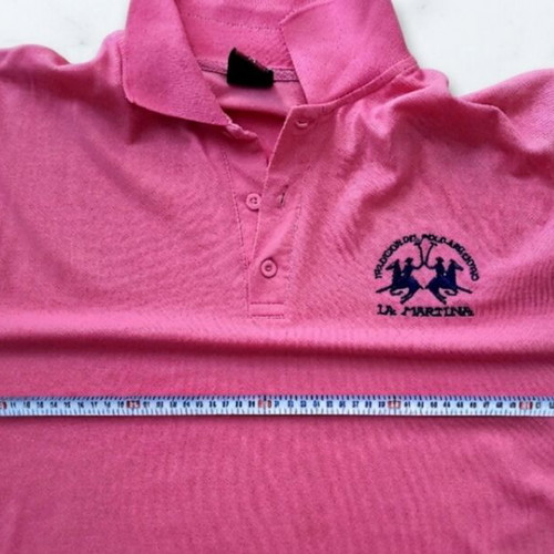 La Martina Polo Shirt men's size XL like new, pink