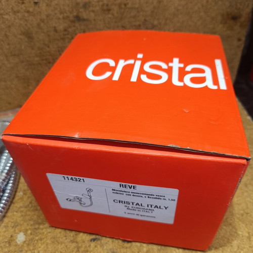 Cristal Bathroom Mixer Tap New, Made in Italy
