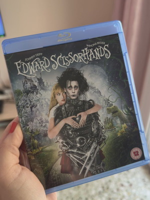 Edward Scissorhands Blu-Ray with Greek subtitles, fantasy film