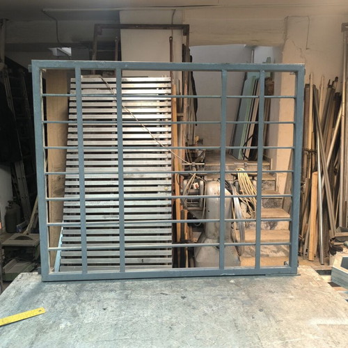 Window Security Grille 110x90 New, hollow section 30x30