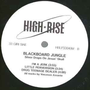 Blackboard Jungle Silver Drops On Jesus' Skull rock album used