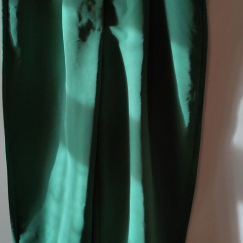Women's pants autumn winter dark green wide fit new