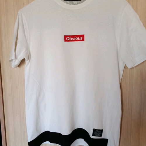 Obvious T-shirt size M used, white