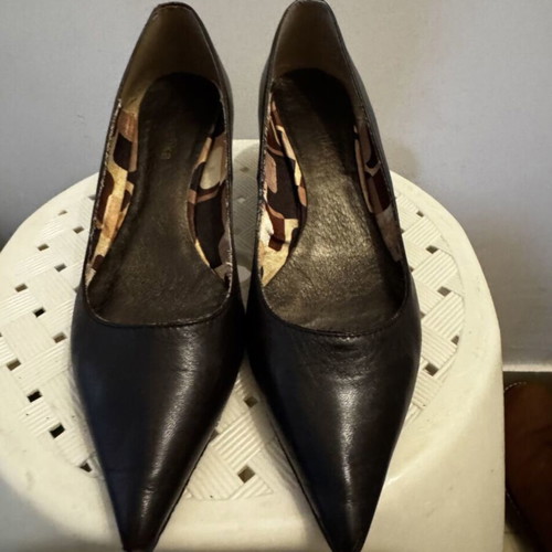 Bershka brown women's heels size 38