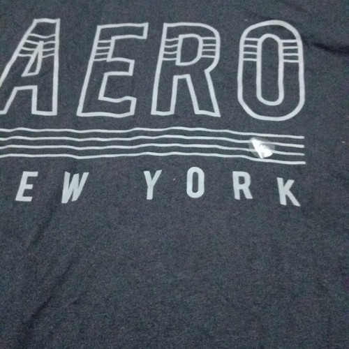 Aeropostale men's t-shirt new, gray, size XL