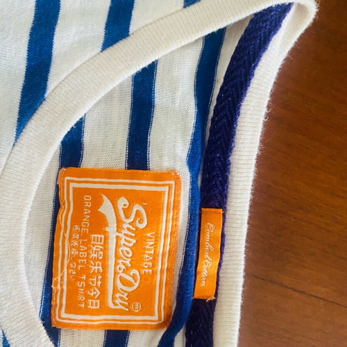Superdry t-shirt marine like new, cotton, size M