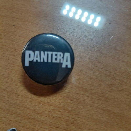 Vintage Pantera metal pin badge like new