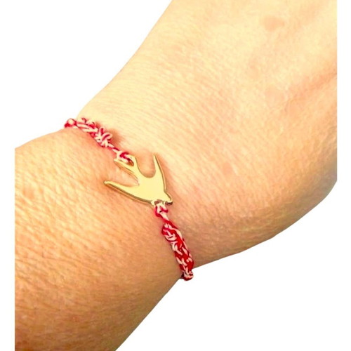 Handmade Martaki with stainless gold swallow adjustable new