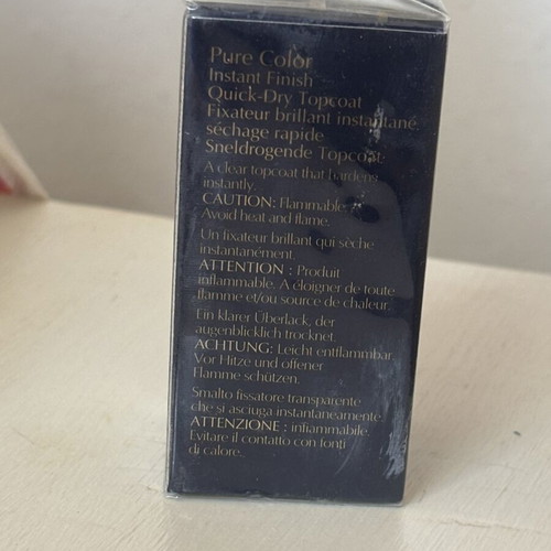 Estée Lauder Vintage Transparent Nail Polish New