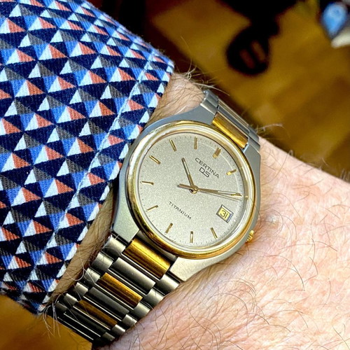 Certina DS Quartz Titanium used men's watch
