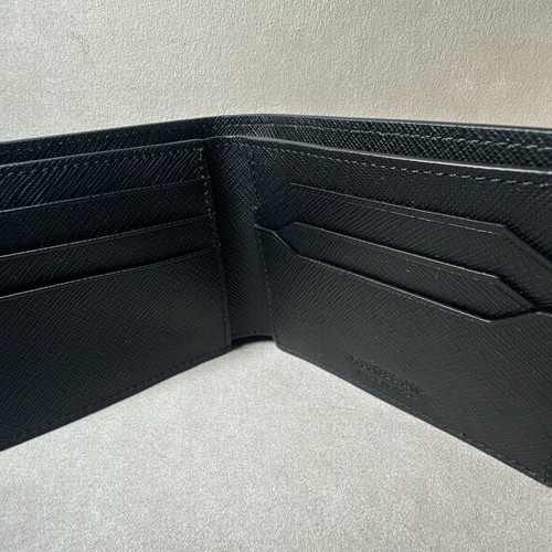 Montblanc Sartorial Wallet black Saffiano leather MB130315