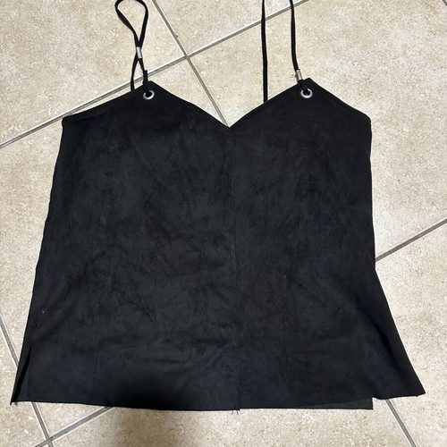 Bershka Castor-style black t-shirt like new, size XS