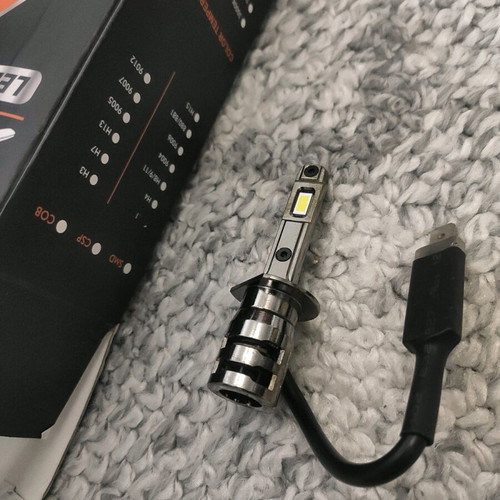 Led H1 Mini 6000K Bulbs new, compact size
