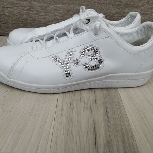 Y-3 sneakers with Swarovski crystals new, white