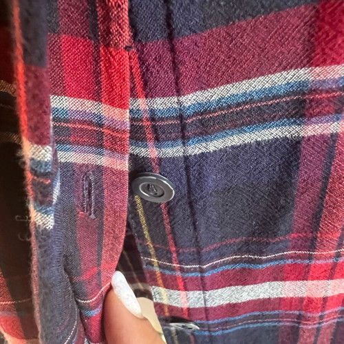S.Oliver women's checked shirt cotton like new size M