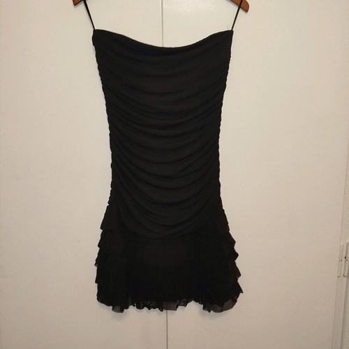 Strapless black dress used Diva by D