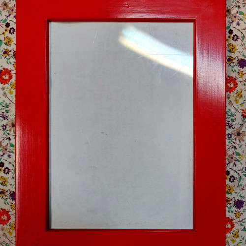 Photo frames used, pack of 8 colorful, 33.5x24.5cm and 16.5x21.5cm