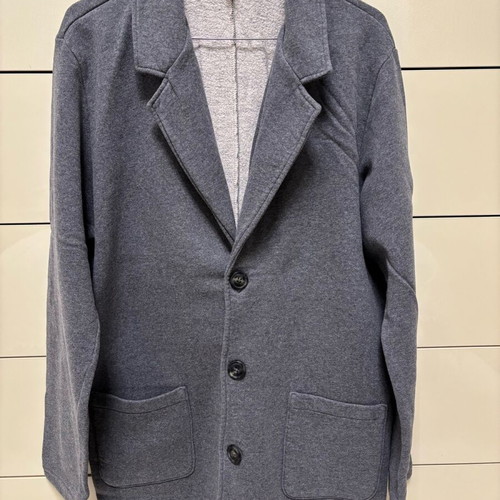 Benetton men's cardigan gray like new, size XL