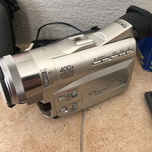 Panasonic NV-DS 12 Digital Camcorder like new with wide lens and accessories