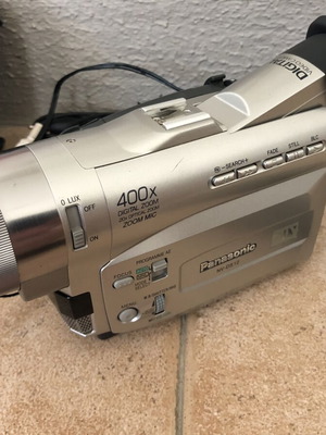 Panasonic NV-DS 12 Digital Camcorder like new with wide lens and accessories