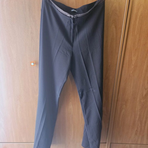 Crepe pants Gianni Rodini dark brown like new size 40