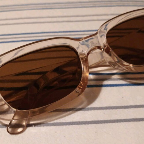 Vintage sunglasses like new, beige with UV protection
