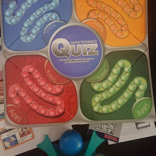 Electronic Quiz board game used