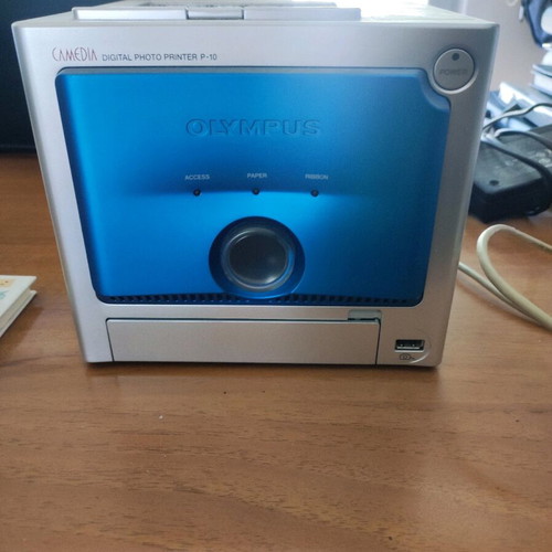 Olympus P10 photo printer like new, compact