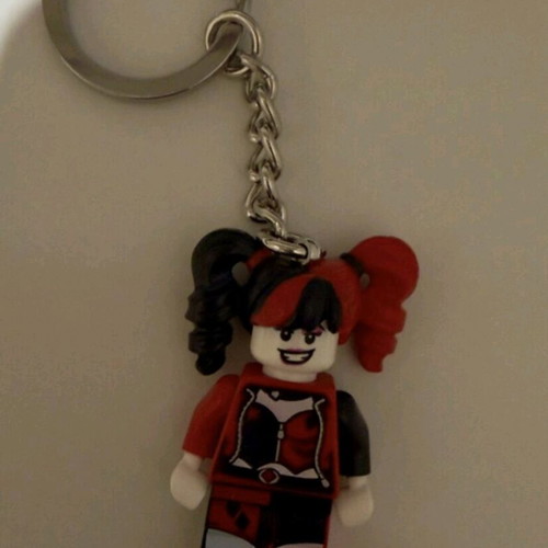 Key Ring Lego DC Harley Quinn new