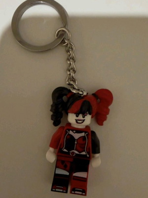 Key Ring Lego DC Harley Quinn new