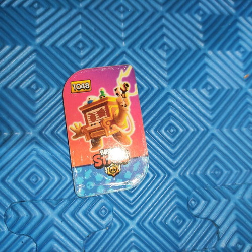 Brawl Stars 8-BIT collectible iron tags like new, set of 5 pieces
