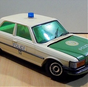 Mister P Mercedes 450 SE Police Car παλιό ενσύρματο τηλεκατευθυνόμενο παιχνίδι